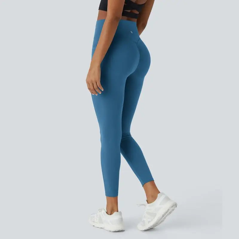 Halara Ultrasculpt High Waisted Scrunch Butt Lifting Tummy Control Pocket Shaping Training Leggings