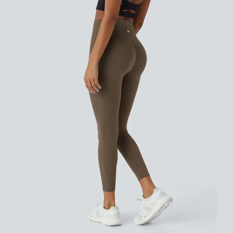 Halara Ultrasculpt High Waisted Scrunch Butt Lifting Tummy Control Pocket Shaping Training Leggings